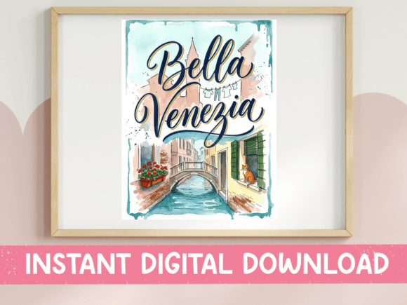 Bella Venezia Watercolor Print