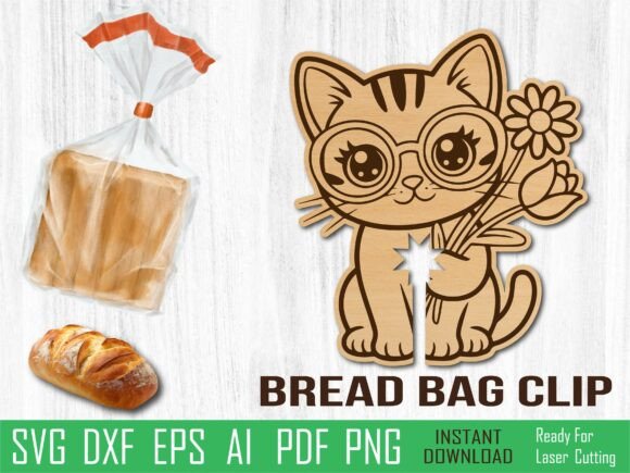 Cat Bread Clip SVG Design Review