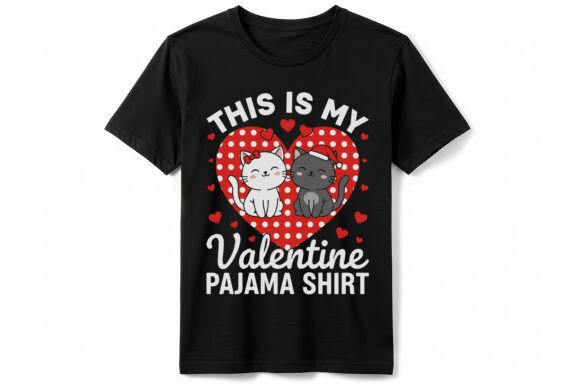 This Is My Valentine Pajama T-shirt